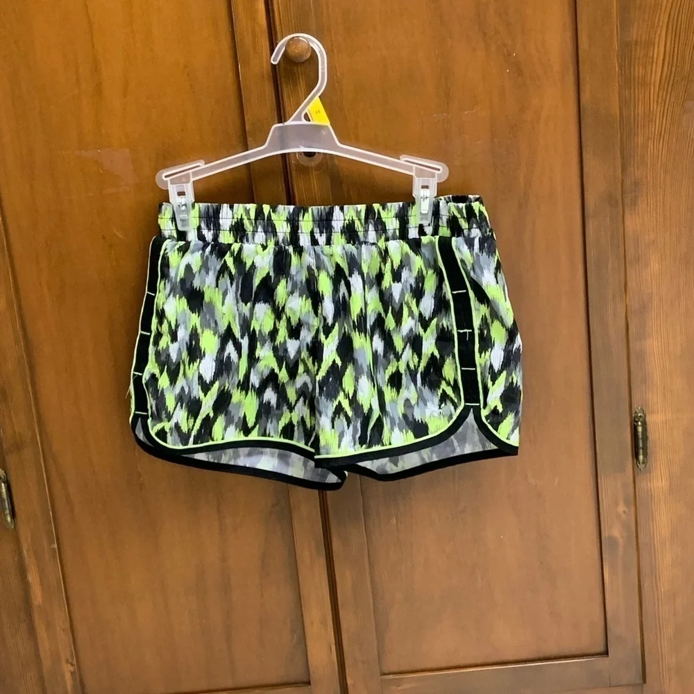 Justice girls track gym shorts size 14